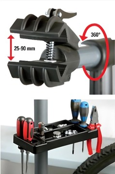 СТЕНД ДЛЯ РЕМОНТА И СБОРКИ ВЕЛОСИПЕДОВ СТЕНД ОБСЛУЖИВАНИЯ + КЛЮЧИ ВЕЛОСИПЕДА