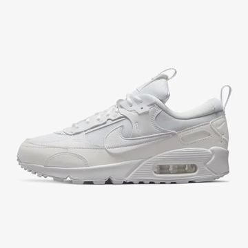 BUTY SPORTOWE NIKE AIR MAX 90 FUTURA TRIPLE WHITE BIAŁE DM9922-101 r 39