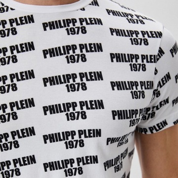 T-shirt męski okrągły dekolt Philipp Plein r. M