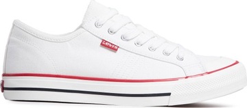 LEVI'S HERNANDEZ TRAMPKI MĘSKIE BIAŁE 44 1M7D