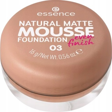 ESSENCE PODKŁAD NATUTAL MATTE MOUSSE 03