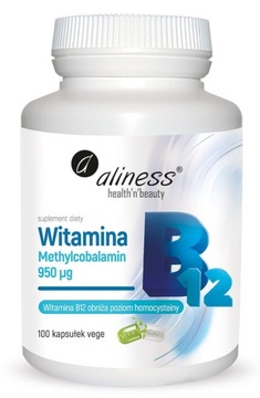 ALINESS WITAMINA B12 B-12 METYLOKOBALAMINA 100kap