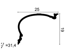 Карниз потолочный Orac Decor C343