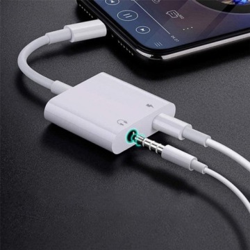 АДАПТЕР LIGHTNING AUDIO MINI JACK 3,5 ММ ДЛЯ IPAD IPHONE X 13