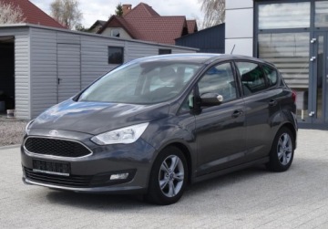 Ford C-MAX II Grand C-MAX Facelifting 1.0 EcoBoost 100KM 2018 Ford C-MAX 1.0 Ecoboost100KM Bezwypadkowy Klimatronic Jeden Wlasciciel Sup, zdjęcie 4