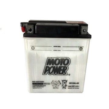 Akumulator 12V 12Ah CB12AL-A2 MOTOPOWER