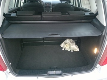 MERCEDES A TŘÍDA W169 ROLETA POLIČKA KUFRU ČERNÁ