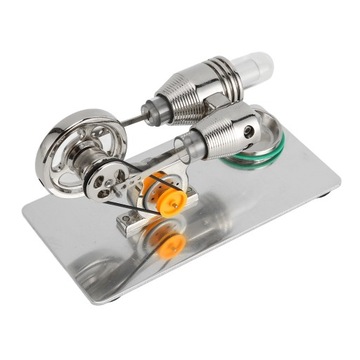 МОДЕЛЬ ОДНОЦИЛИНДРОВОГО ПАРОВОГО ДВИГАТЕЛЯ STERLING