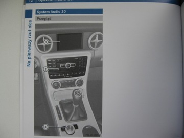 Руководство пользователя магнитолы Mercedes Audio 20 на польском языке