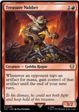 MTG Treasure Nabber Rare LTC
