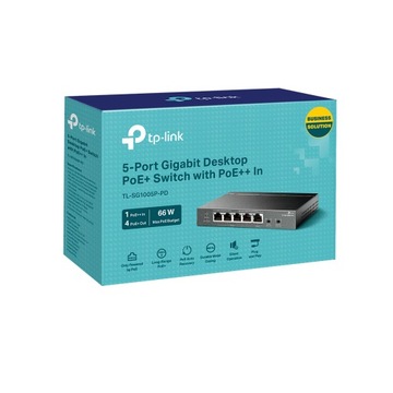 Коммутатор TP-LINK TL-SG1005P-PD