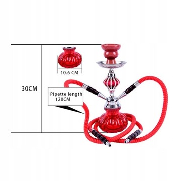 Двойные шланги для кальяна, набор трубок для кальяна, кальян Chicha