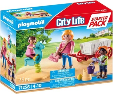 PLAYMOBIL 71258 СТАРТОВЫЙ ПАКЕТ НЯНИ С КОЛЯСКОЙ