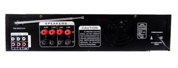 ДИНАМИКИ STAGE 600W УСИЛИТЕЛЬ BLUETOOTH 4K