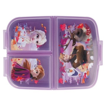 ŚNIADANIÓWKA trzykomorowa lunch box FROZEN II