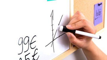 Магнитная пробковая доска 60х40 см COMBI, деревянная рама + БЕСПЛАТНО