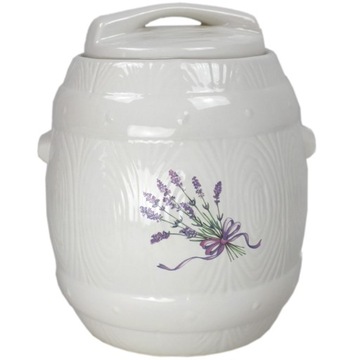 Garnek beczka ceramiczna do kiszenia 4,5 l lawenda