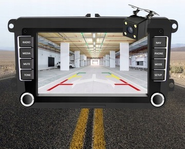 РАДИО 2DIN ANDROID VW GOLF V VI DSP CARPLAY 8 ГБ