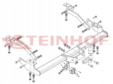STEINHOF ZAŘÍZENÍ(HÁK) TÁŽNÝ FIAT TALENTO OD2016 E20