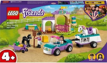 LEGO FRIENDS 41441 SZKÓŁKA JEŹDZIECKA I PRZYCZEPA