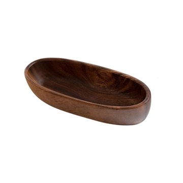 Drewniane naczynie do serwowania łodzi Sushi do restauracji 22 cm x 8 cm