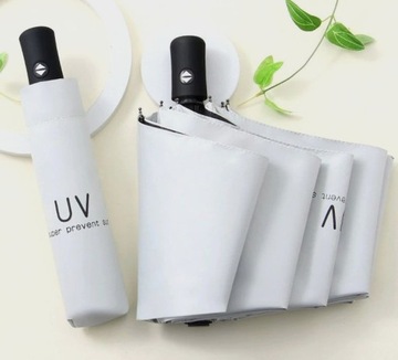 Automatyczna Parasolka Parasol Składany pokrowiec szary porządny mocny