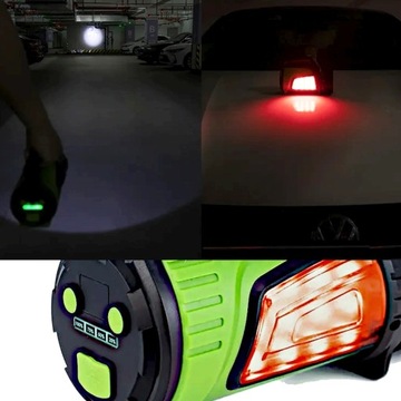 МОЩНЫЙ ФОНАРЬ, светодиодный прожектор, аккумуляторная батарея, рефлекторная лампа