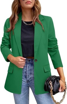 Casual MARYNARKA ŻAKIET włoska KOLORY S--3XL