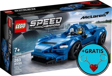 LEGO Speed Champions 76902 McLaren Elva + 2 x brelok LEGO - GRATIS