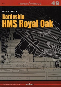 Battleship HMS Royal Oak - Kagero Topdrawings 49