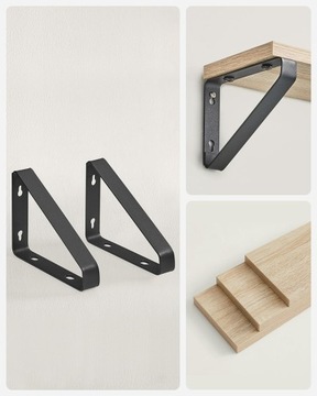 VASAGLE Подвесной полочный органайзер 40 x 12 см ДУБ