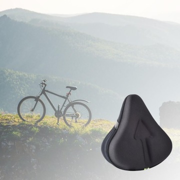 Подушка для велосипедного сиденья с гелевой подкладкой, чехол для велосипедного сиденья для