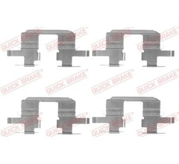 QUICK BRAKE ZESTAW MONTAZOWY KLOCKOW SUBARU
