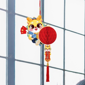 Китайский Красный Фонарь Кулон Прочная Декоративная Новинка Стиль Кулон