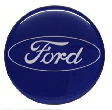 ЭМБЛЕМА ЛОГОТИП 3D Ford 50 мм 4 шт.