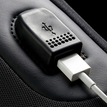 МУЖСКАЯ НАСТЕННАЯ СУМКА ВОДОНЕПРОНИЦАЕМЫЙ РЮКЗАК USB