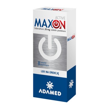 Maxon Active 25mg, 8 tabletek