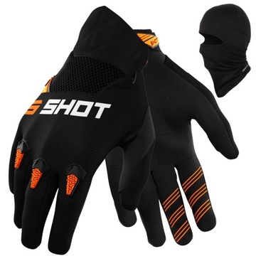 SHOT Rękawice MOTO DEVO orange cross enduro XXL