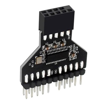 Komputery pokładowe rozdzielacza USB2.0 9Pin na 2x
