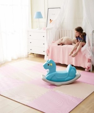 ПЕННЫЙ ПАЗЛ БОЛЬШОЙ КОВРИК ПЕННЫЙ 180х180 9 ШТ.