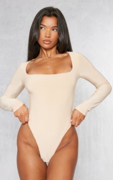 БОДИ PRETTYLITTLETHING С ДЛИННЫМИ РУКАВАМИ И КРУГЛЫМ ВЫРЕЗОМ S.44 B546103