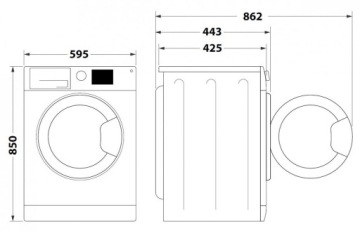Стиральная машина INDESIT MTWSC61294WPL