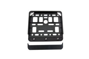 Ramka tablicy rejestracyjnej czarna skuter motorower AMIO-01169