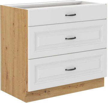 Кухонная мебель, шкафы STILO МДФ, MATT WHITE