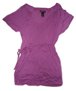 H&M MAMA fioletowa tunika bluzka S