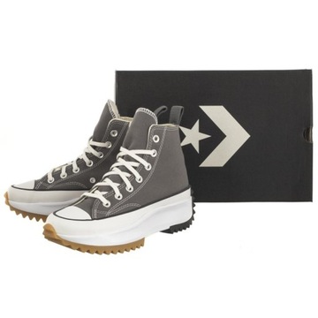 Sneakersy Converse Run Star Hike Hi A03703C Szare