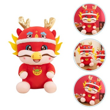 2024 плюшевая игрушка-дракон, украшение на подушку дракона