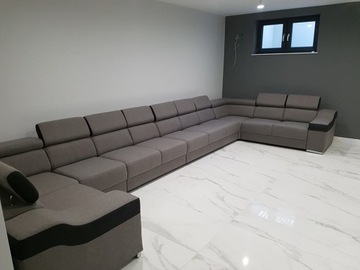 NAROŻNIK MODUŁOWY SYSTEM mebli zagłówkowych ! 24r KANAPA ROGÓWKA NOWOŚĆ