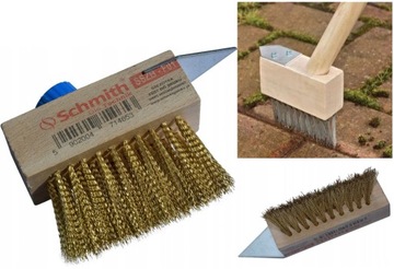SCHMITH Щетка для тротуарной плитки со скребком SSZB-F01