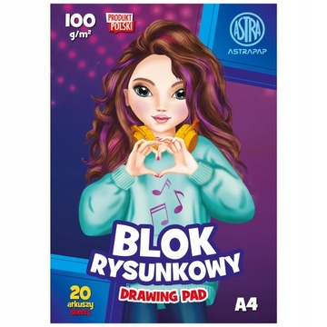 Blok rysunkowy A4 Astra